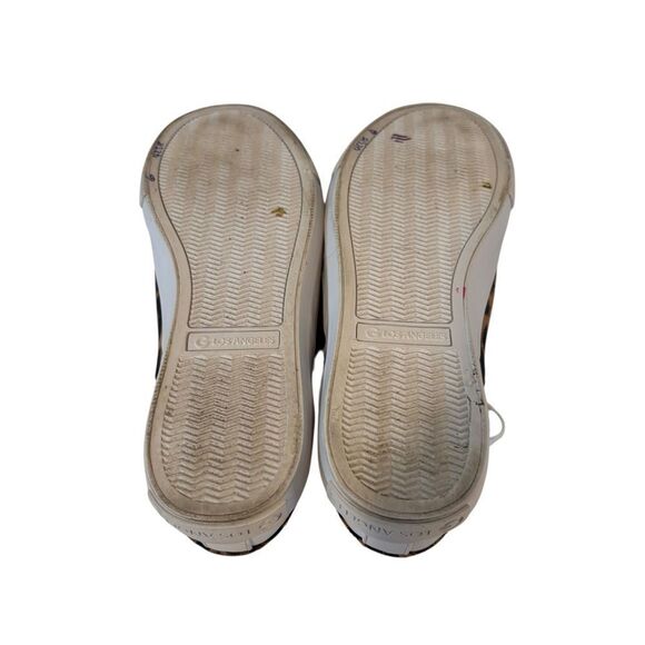 Guess GGMOLLEA Women’s Leopard Print Glitter Accent Low Tops in Ladies Size 6M - Picture 7 of 7